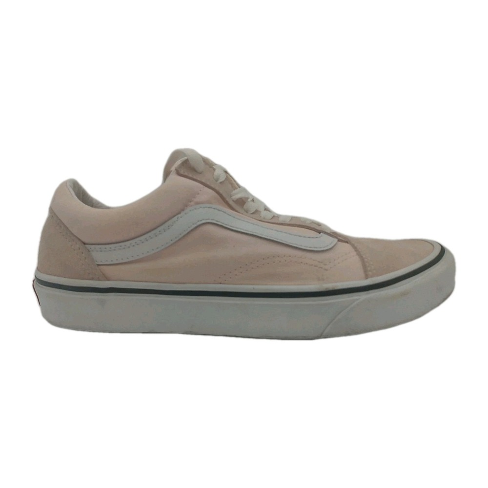 Vans Old Skool Sneakers, Pink Suede & Canvas Size 7.5 Mens, 9 Women's, 40 EU